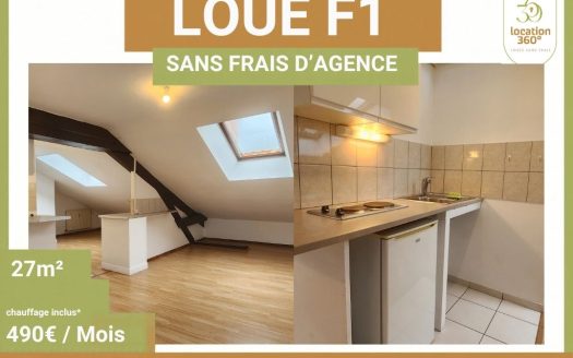 F1 proche ARTEM et parc Charmois – disponible prochainement
